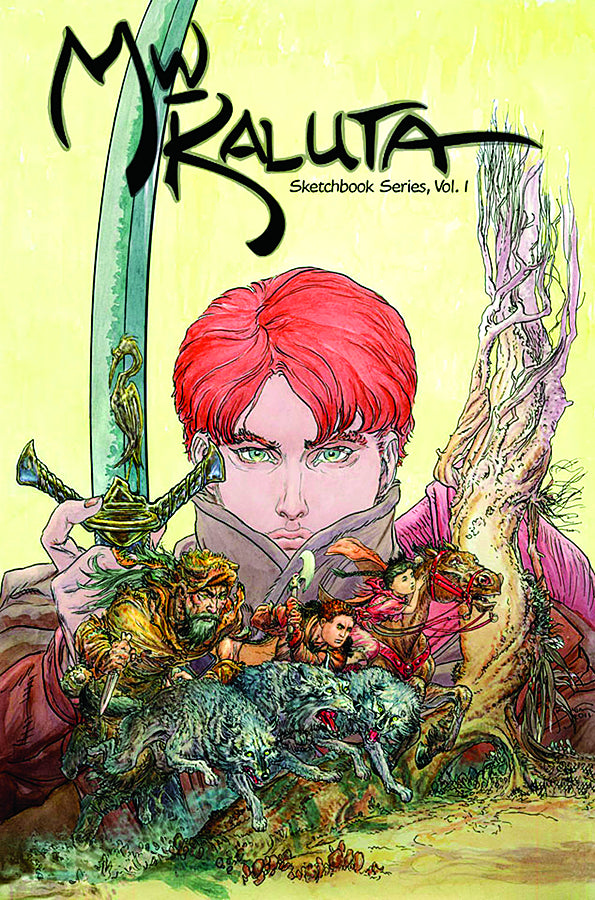 MICHAEL KALUTA SKETCHBOOK SERIES SC VOL 01