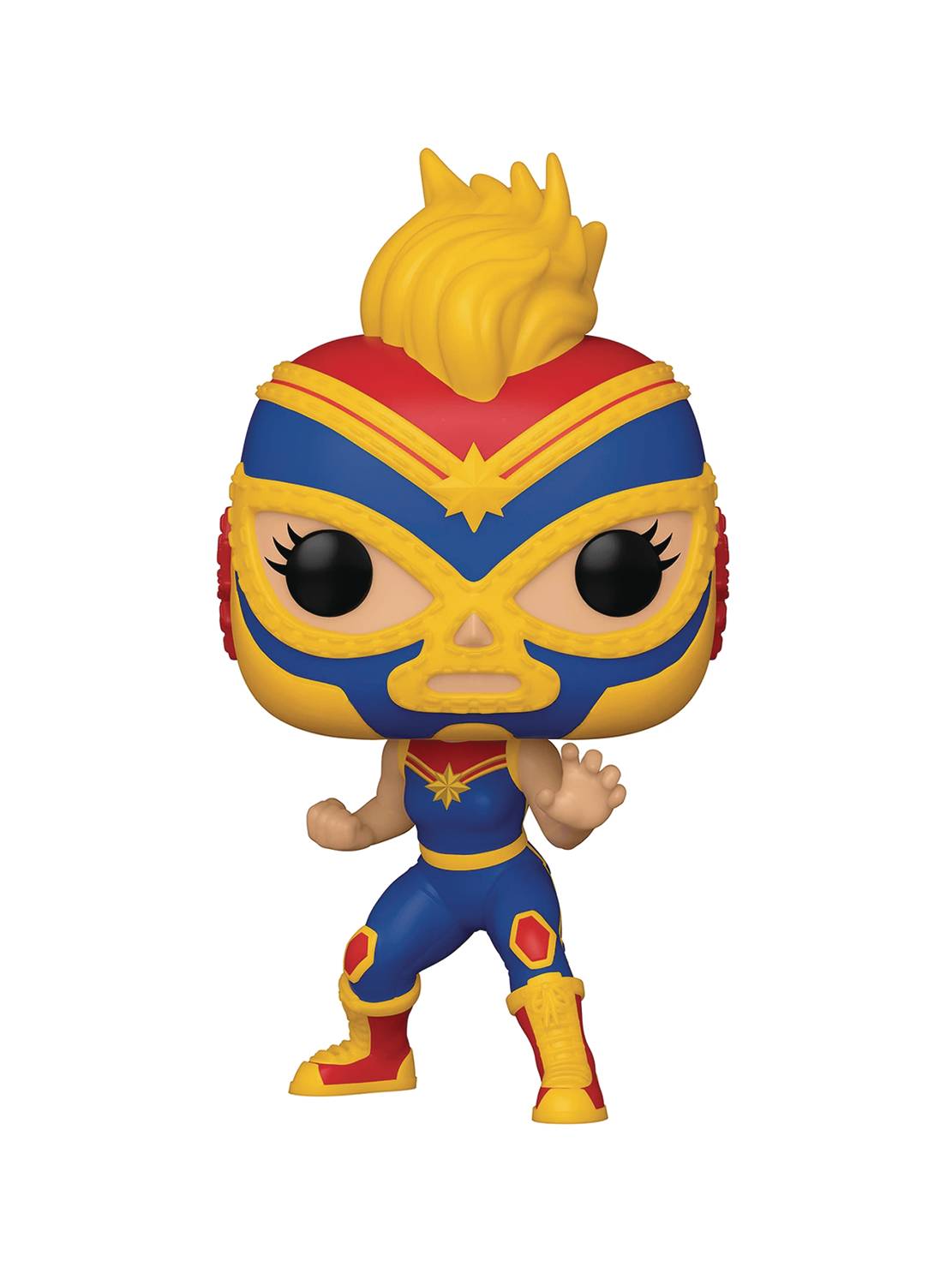 FUNKO POP MARVEL LUCHADORES CAPTAIN MARVEL VINYL FIGURE