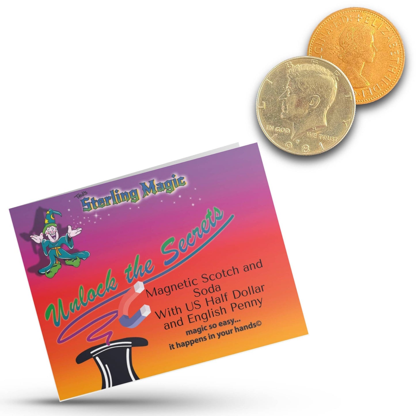 TSM Magnetic Scotch and Soda English Penny