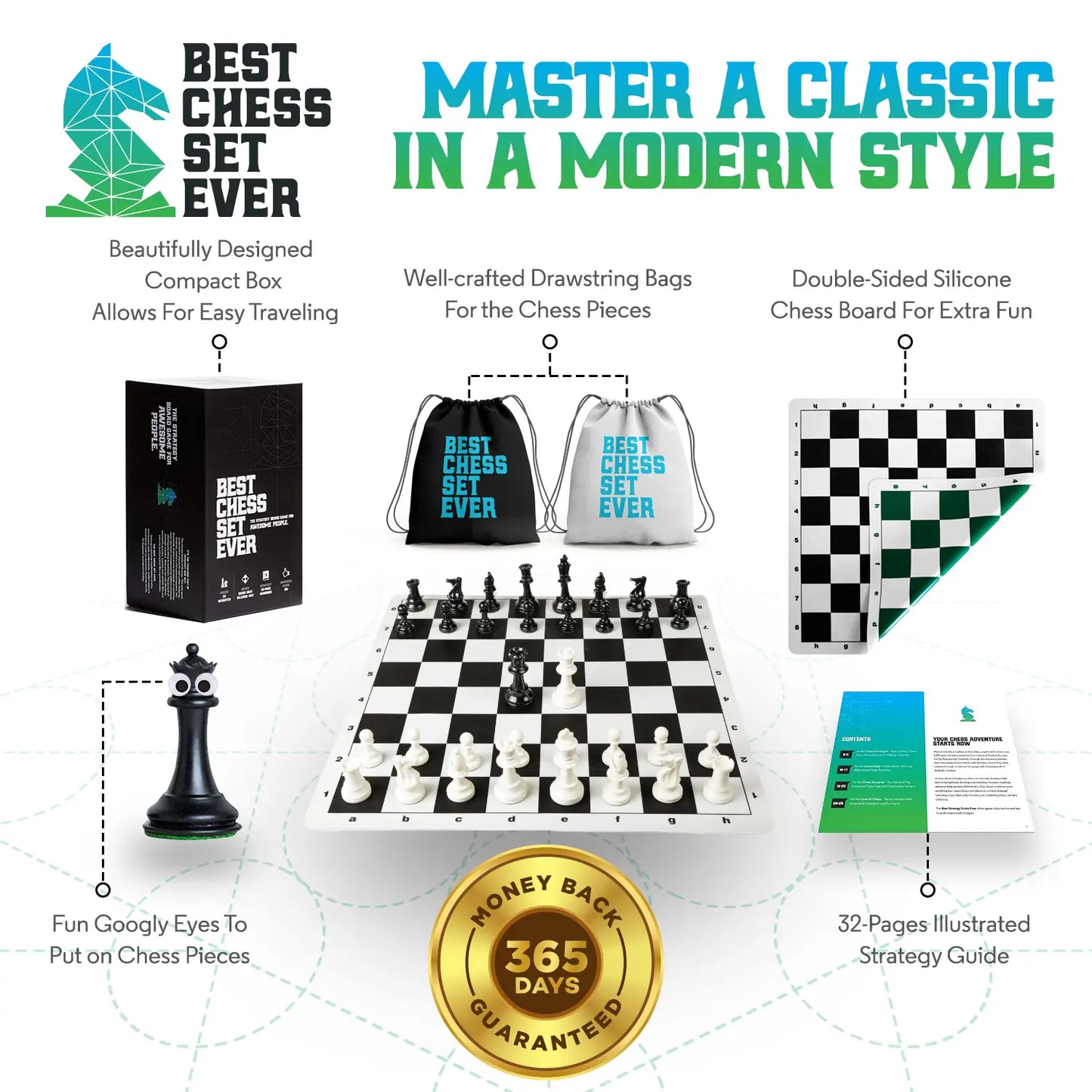Best Chess Set Ever 3X Weighted