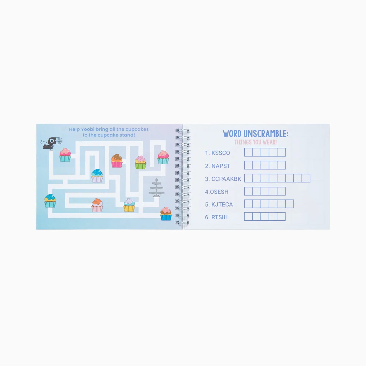 Yoobi Coloring Books Activity Book Kawaii Avengers