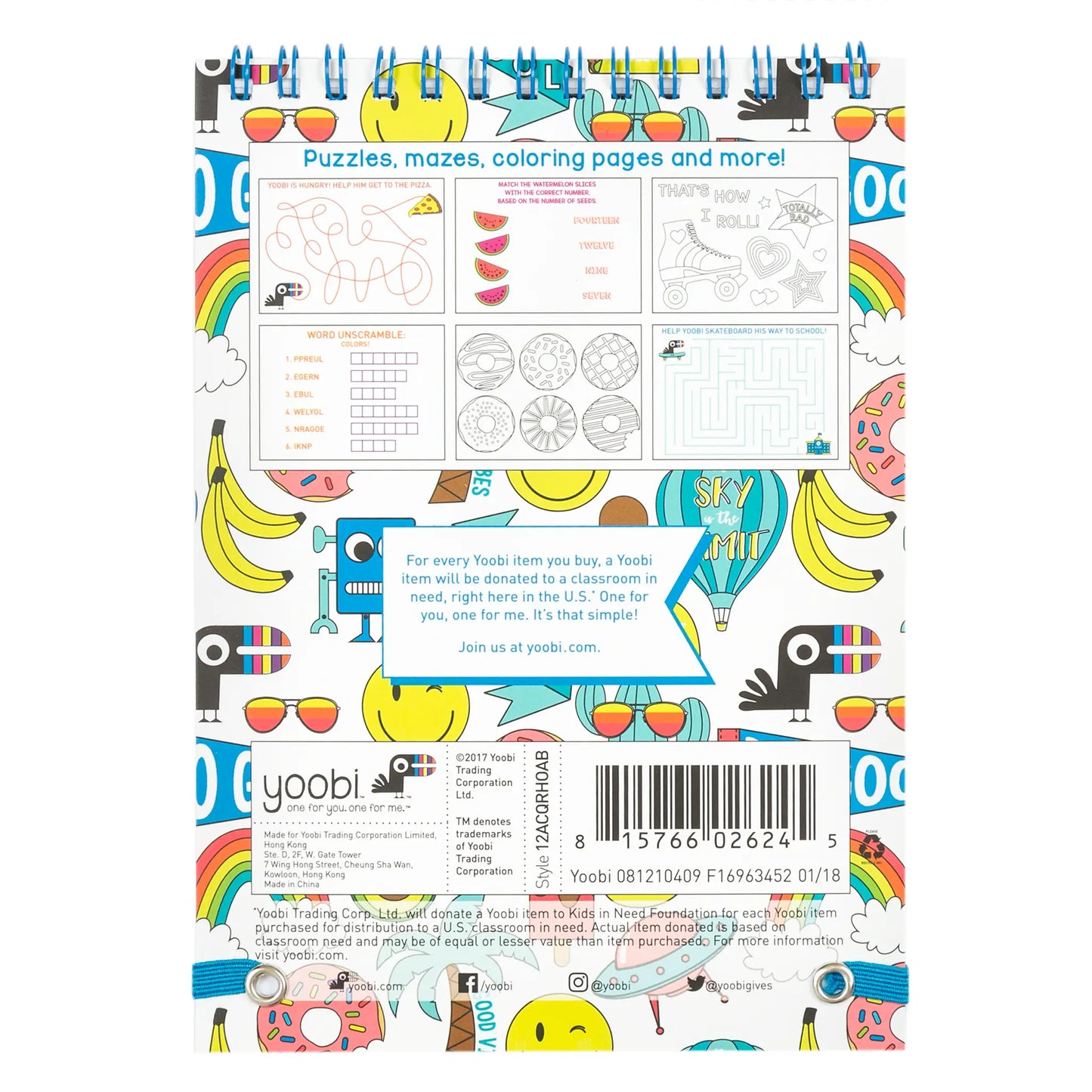 Yoobi Crafts Ultimate Activity Book