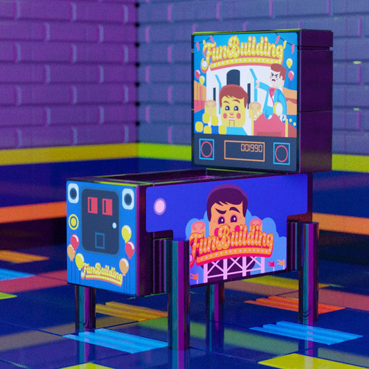 Fun Building - Custom LEGO Pinball Arcade Game