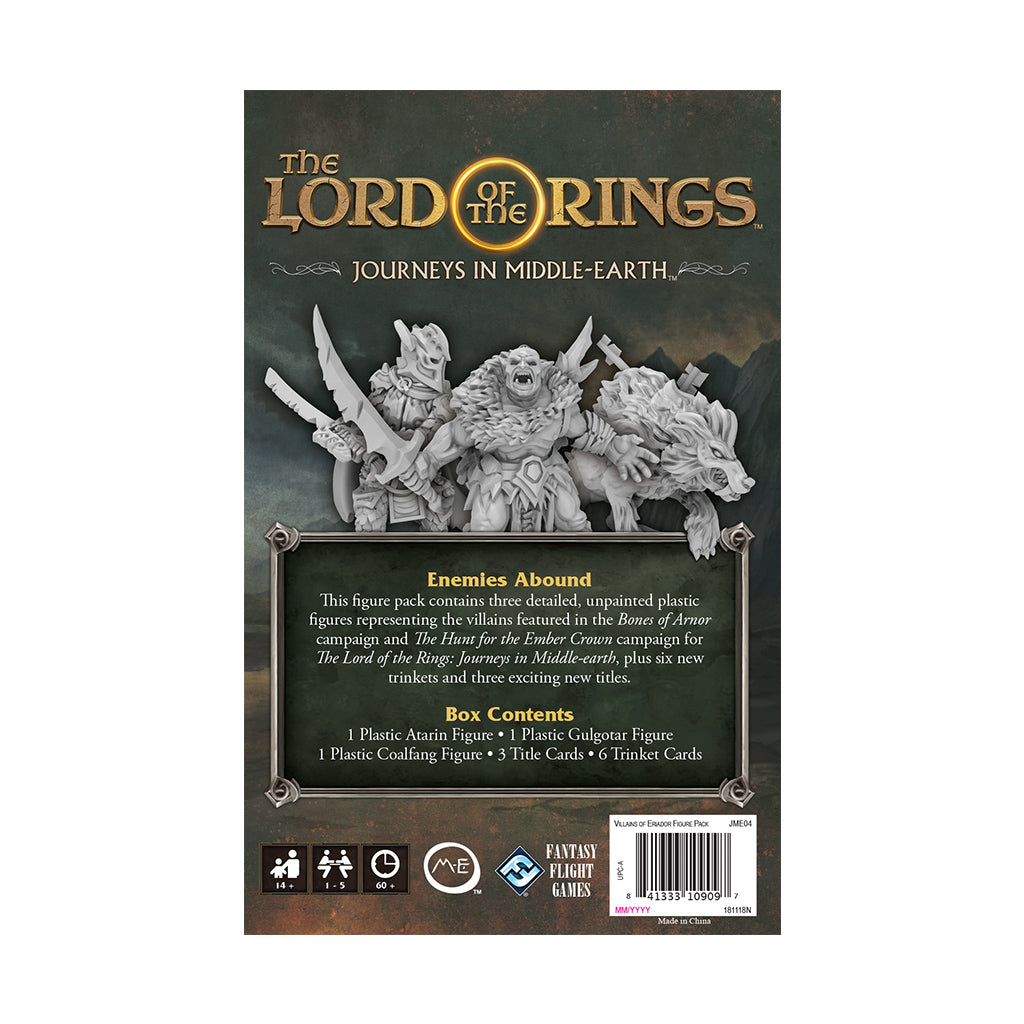 The Lord of the Rings Journeys in Middle-Earth: Villains of Eriador