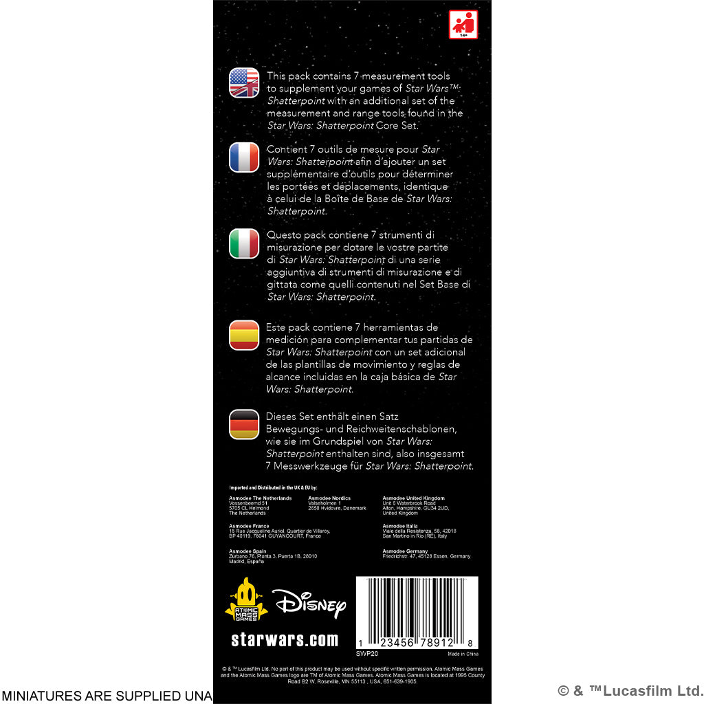 STAR WARS: SHATTERPOINT - MEASURING TOOLS