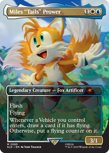 Magic: the Gathering Secret Lair x Sonic the Hedgehog, Friends and Foes (Non-foil)