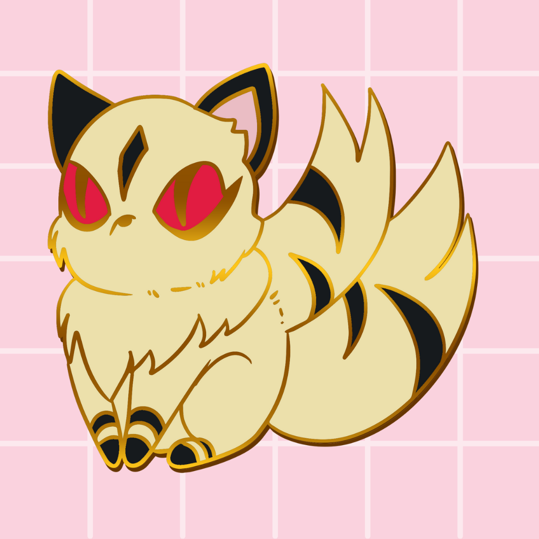 Inuyasha: Kirara Cat Enamel Pin