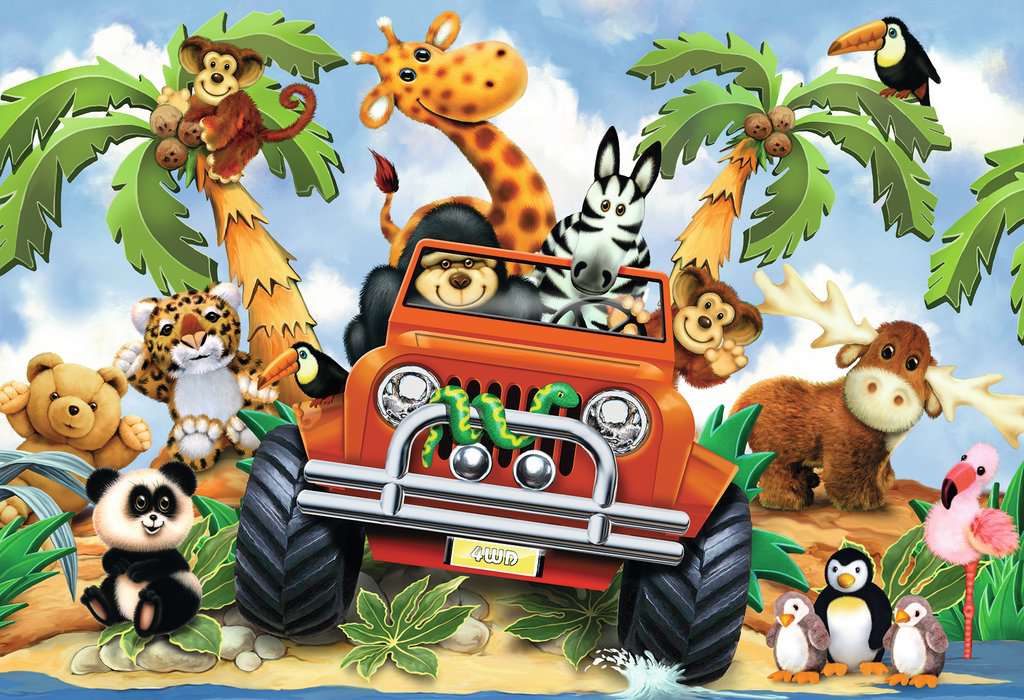 Puzzle: 4 Wheeling