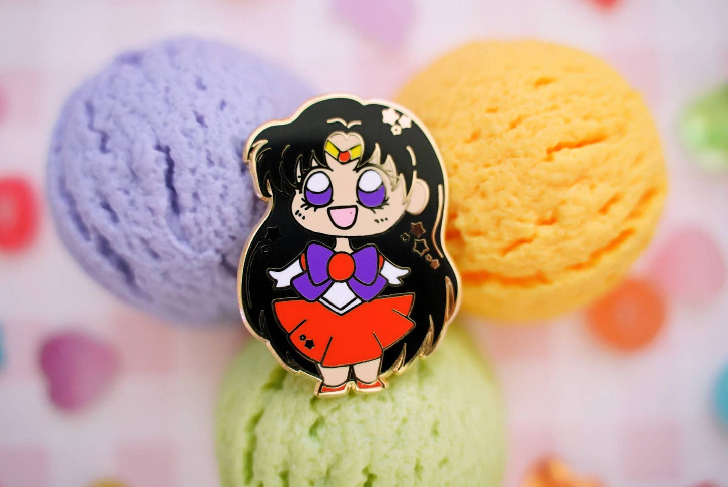 Sailor Moon: Sailor Mars Enamel Pin