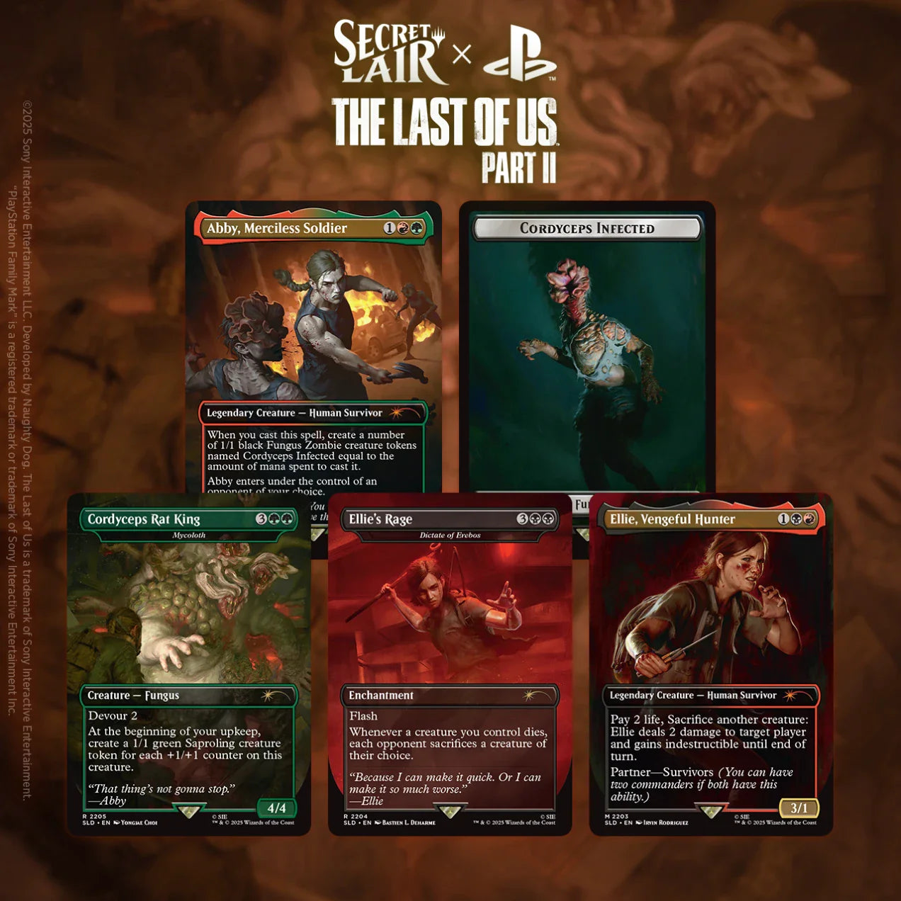Magic: the Gathering Secret Lair x The Last of Us Part II