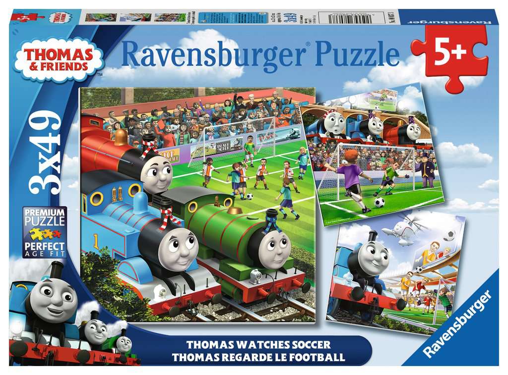 Puzzle: Thomas & Friends - Thomas Watches Soccer