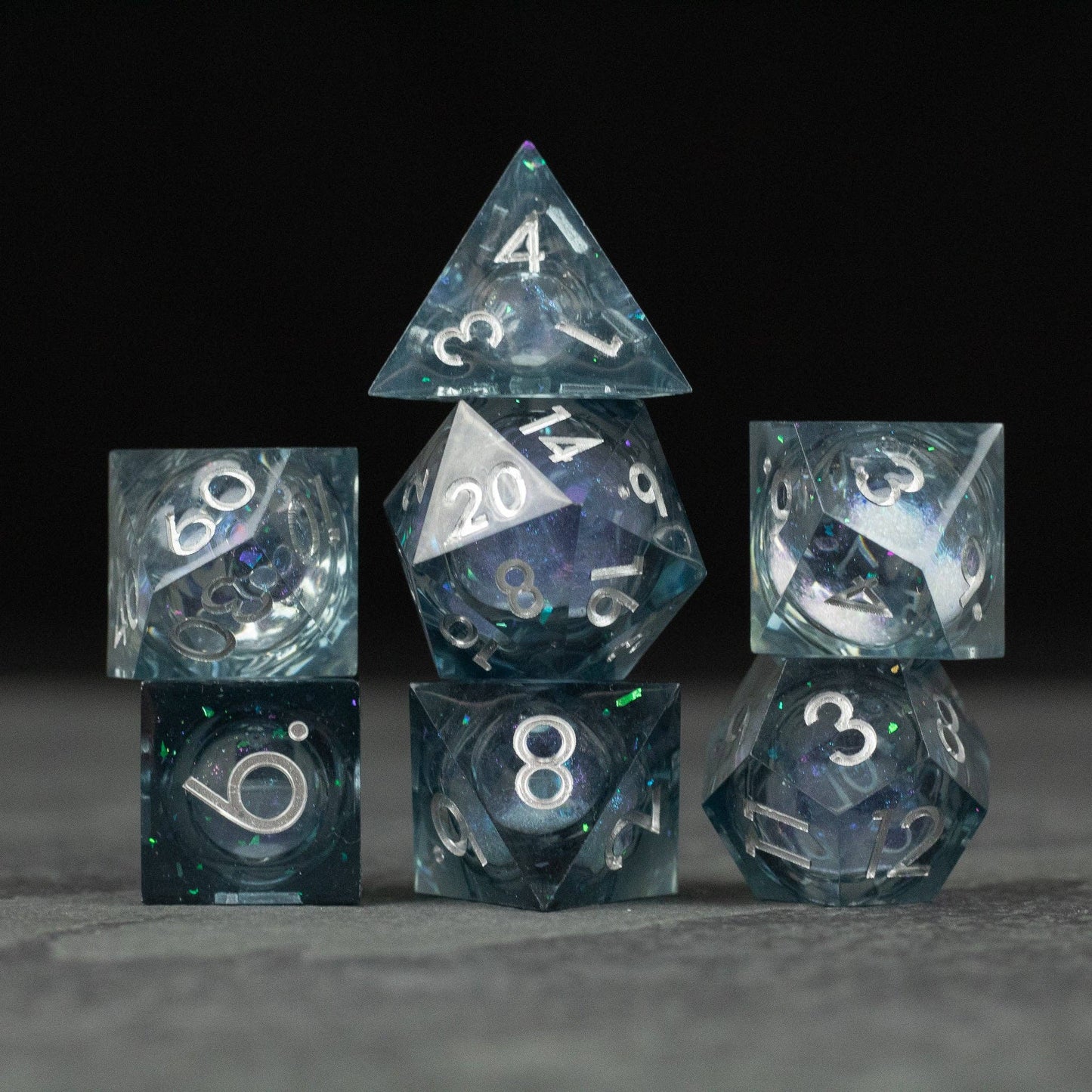 Riftgate -  Astral Sea Liquid Core Dice Set