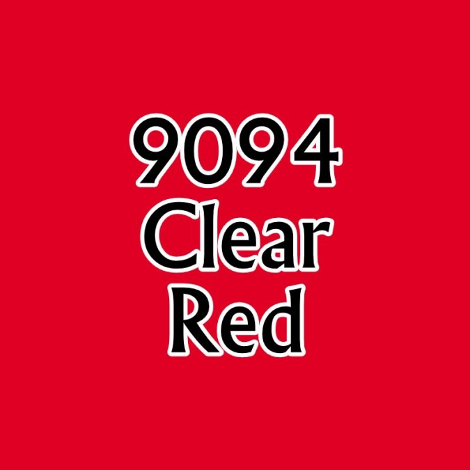 Master Series Paint: Clear Red
