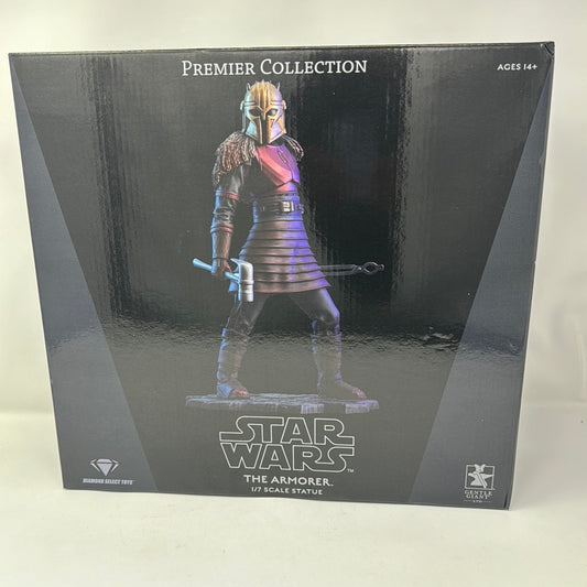 Star Wars Mandalorian Premier Collection Armorer Statue - In Stock!
