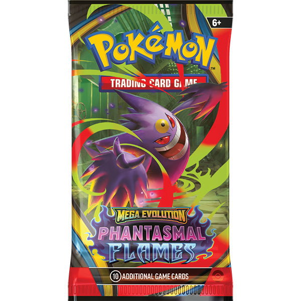 Pokemon: Mega Evolution - Phantasmal Flames Booster Pack