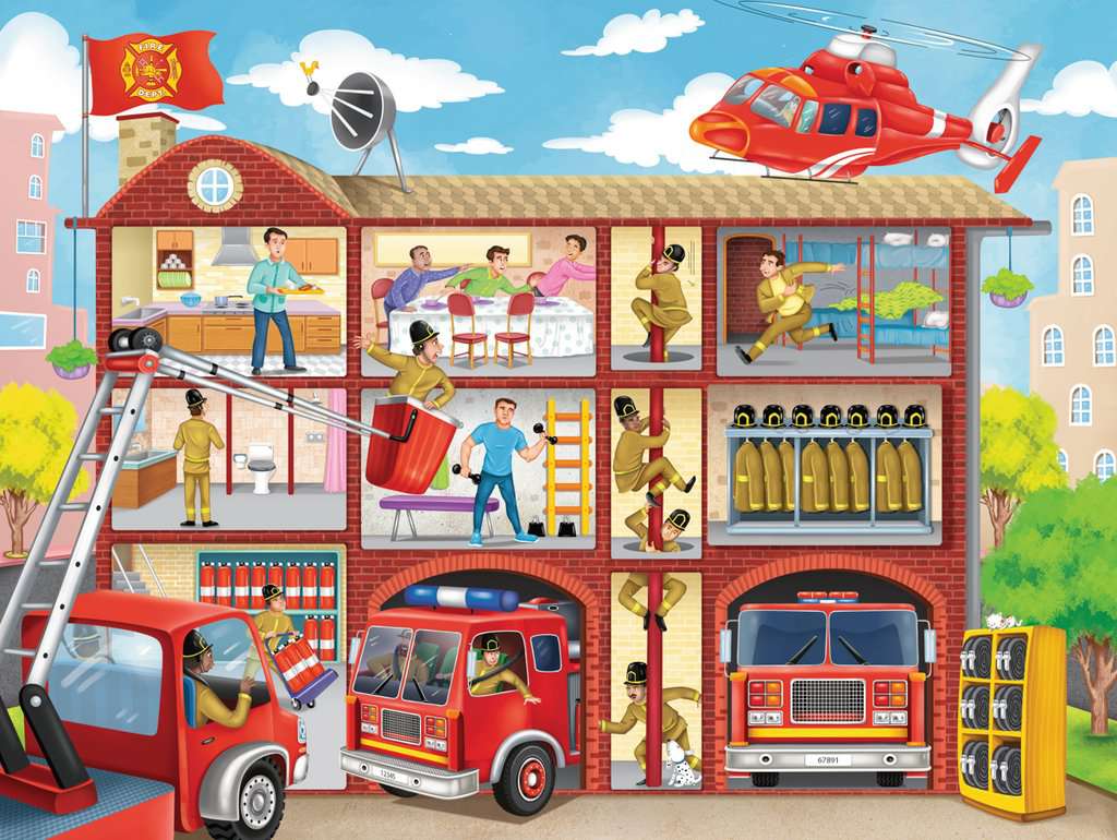 Puzzle: Firehouse Frenzy