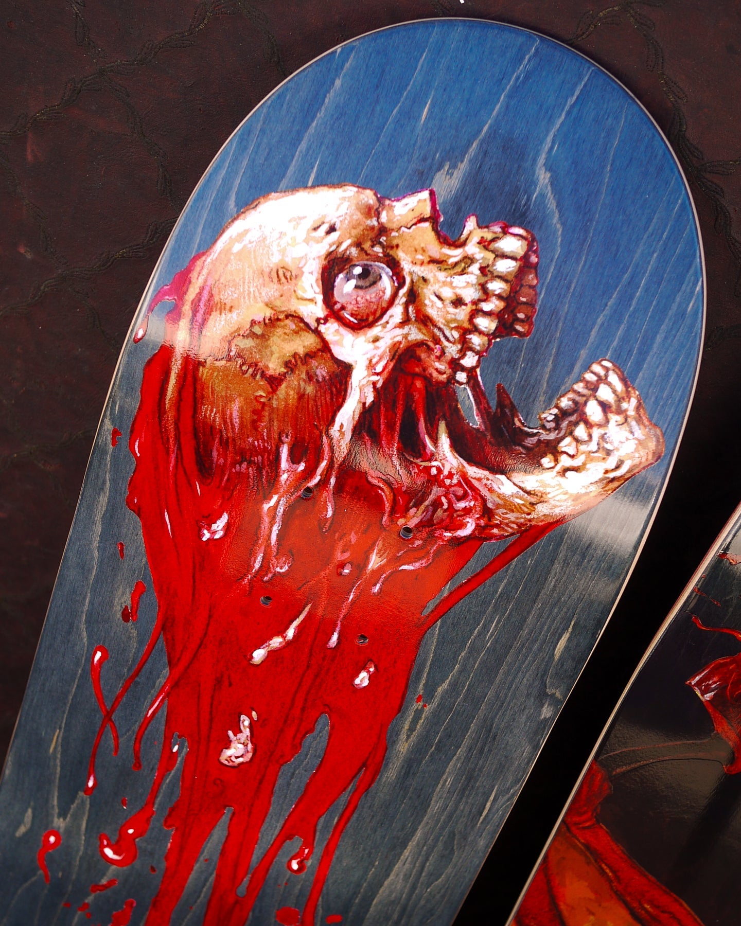 Creature x Cannibal Corpse "Skull and Blood" 8.53" Complete Skateboard