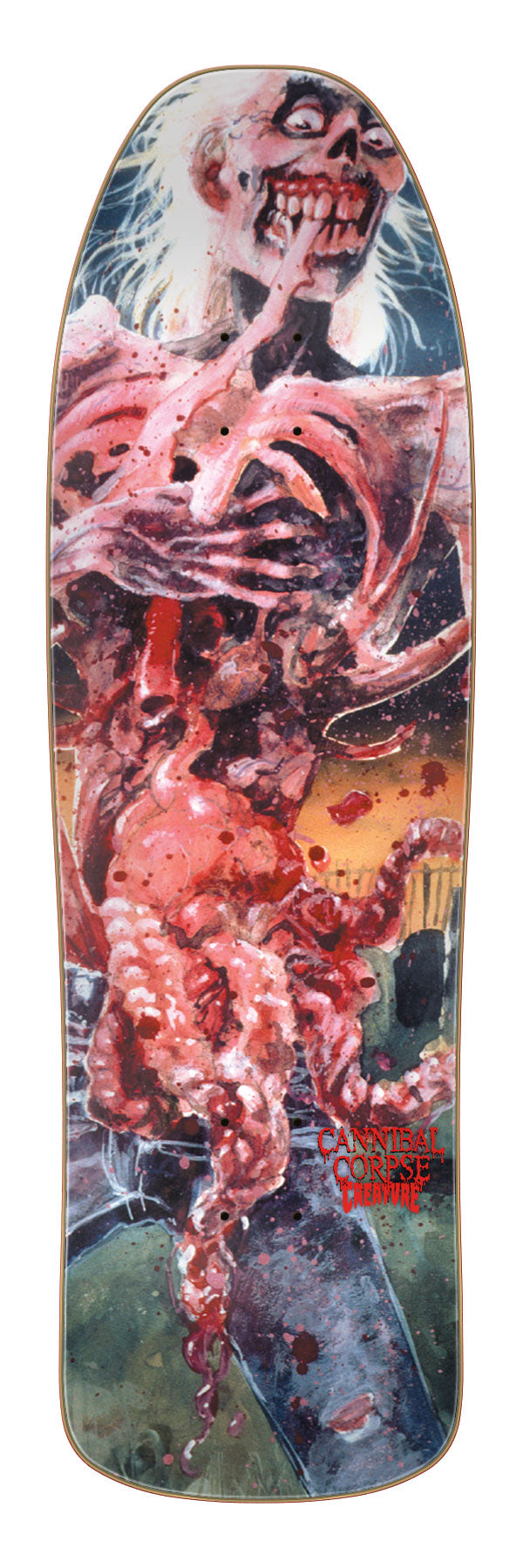 Creature x Cannibal Corpse "Corpse Eaten Back to Life" 9.34" Complete Skateboard