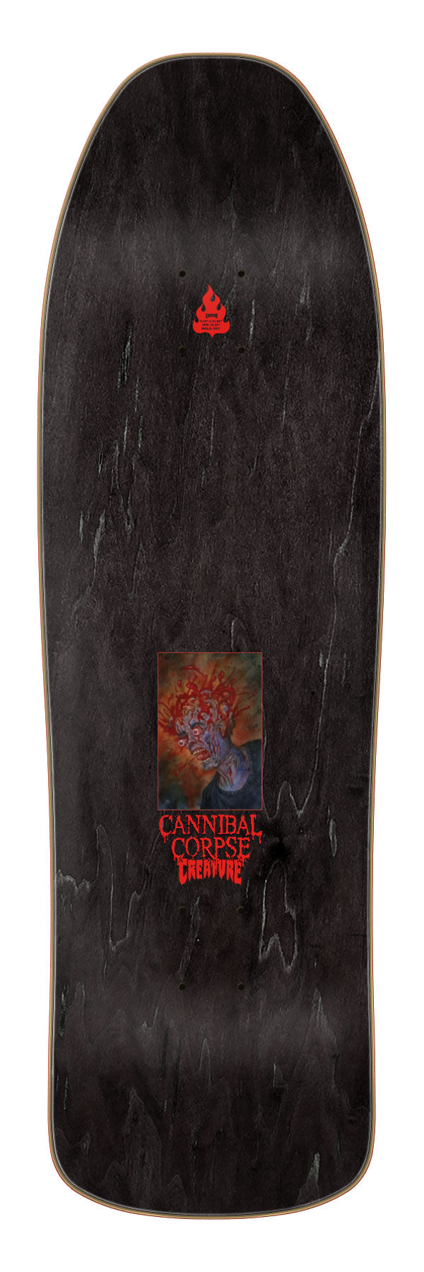Creature x Cannibal Corpse "Corpse Eaten Back to Life" 9.34" Complete Skateboard