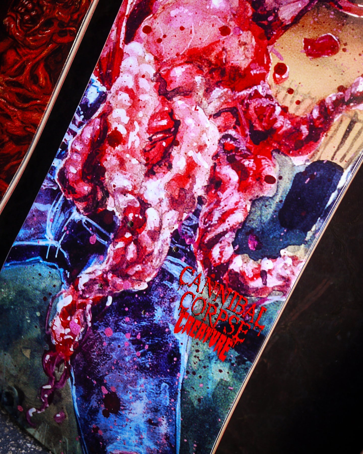 Creature x Cannibal Corpse "Corpse Eaten Back to Life" 9.34" Complete Skateboard