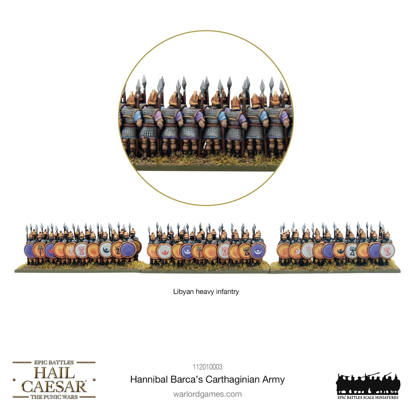 Hail Caesar Epic Battles: Punic Wars - Hannibal Barca's Carthaginian Army