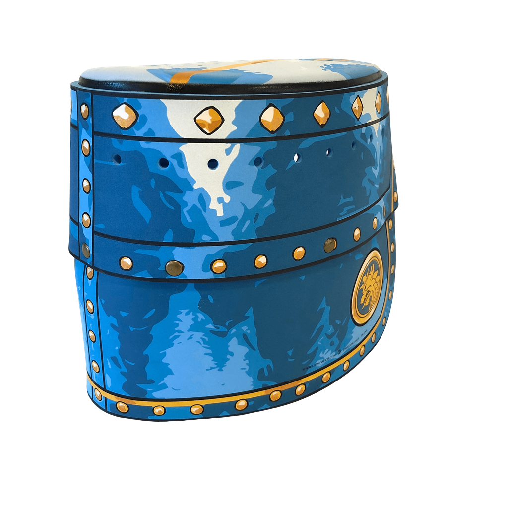 Noble Knight Helmet - Blue