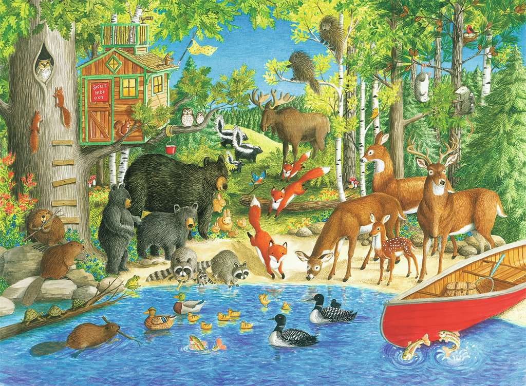 Puzzle: Woodland Friends