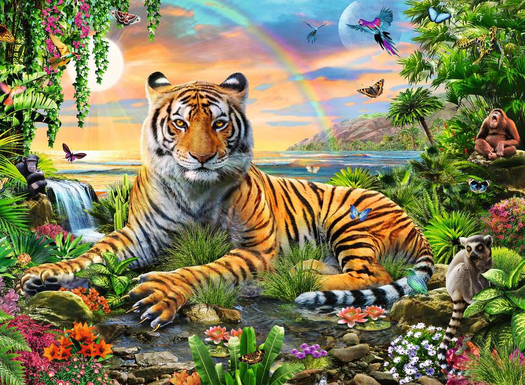 Puzzle: Jungle Tiger