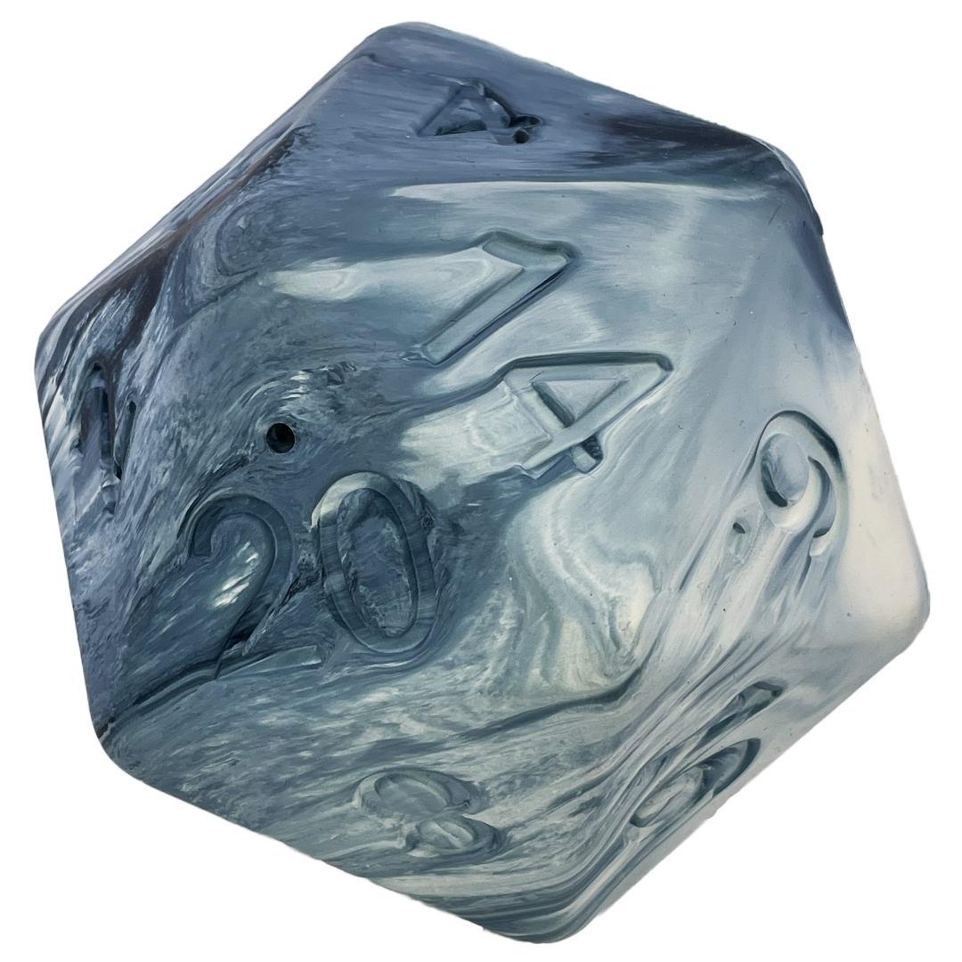 Paw-lymorph Dog Toy: Barbarian Strength D20