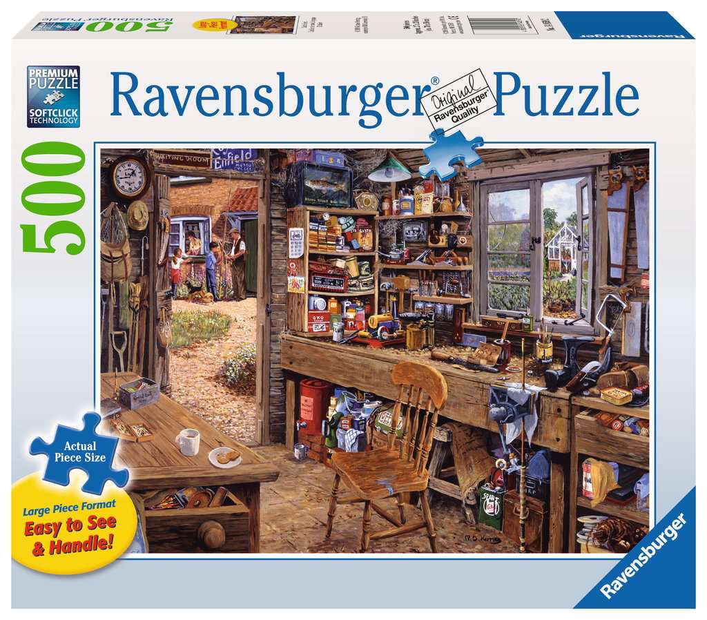 Puzzle: Large Format - Dad's Shed