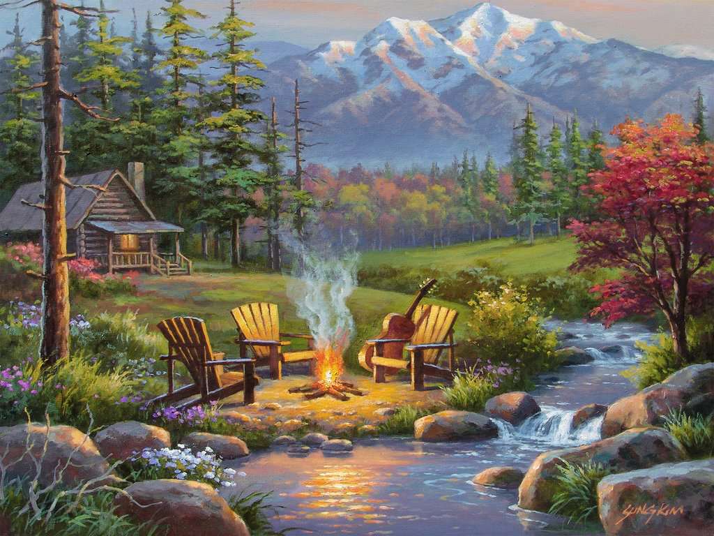 Puzzle: Large Format - Riverside  Livingroom