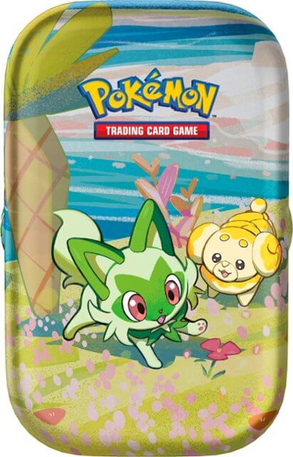 Pokemon: Paldea Friends Mini Tin - Sprigatito & Fidough