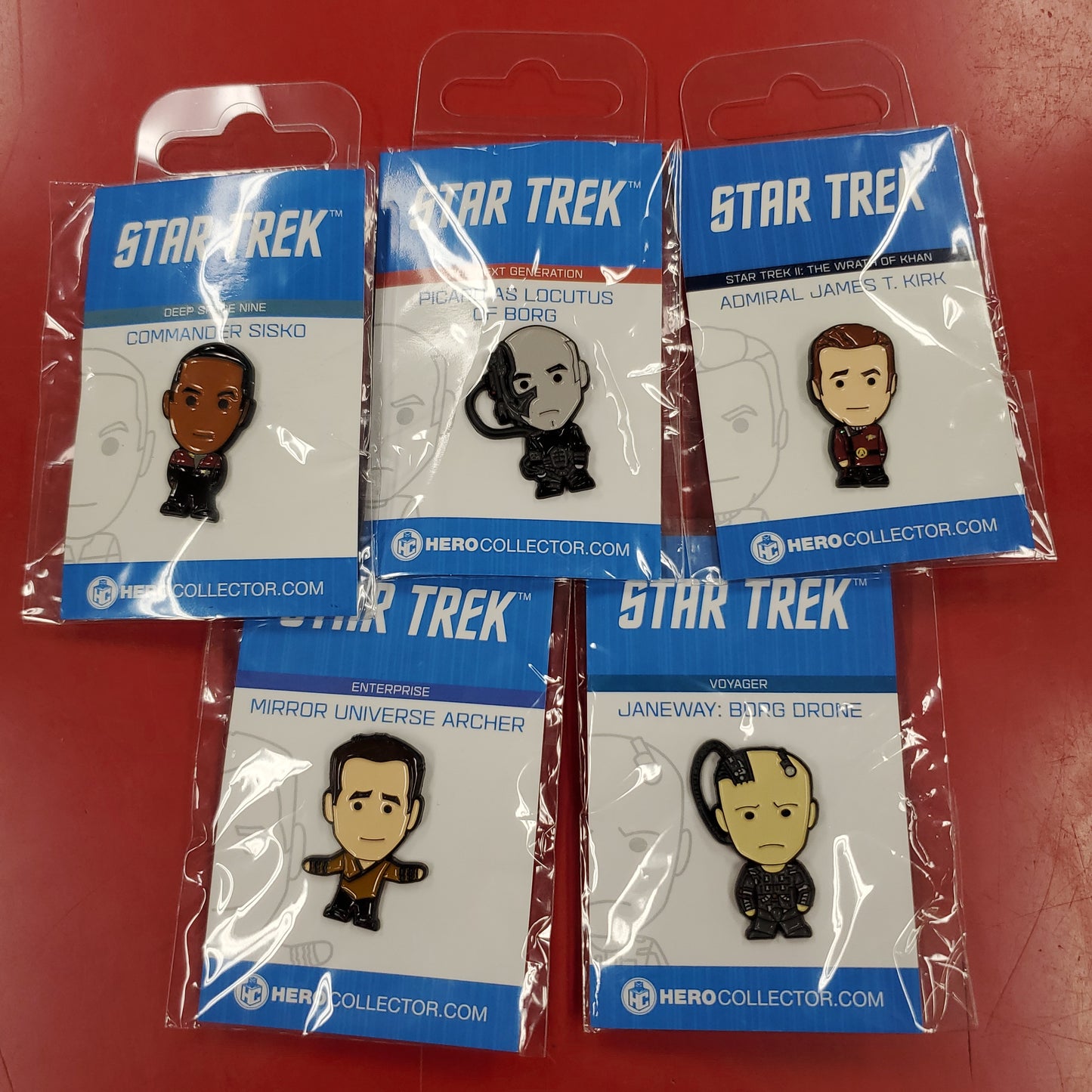 Eaglemoss Star Trek Pins