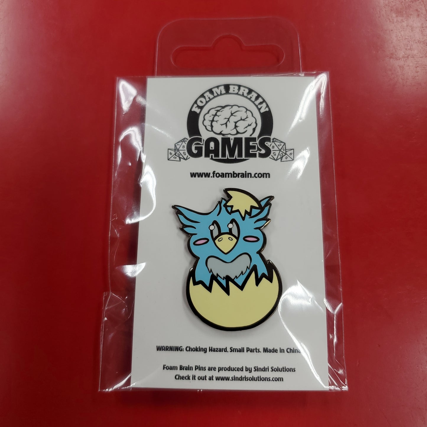 Foam Brain Games RPG Pin - Baby HippoGriff
