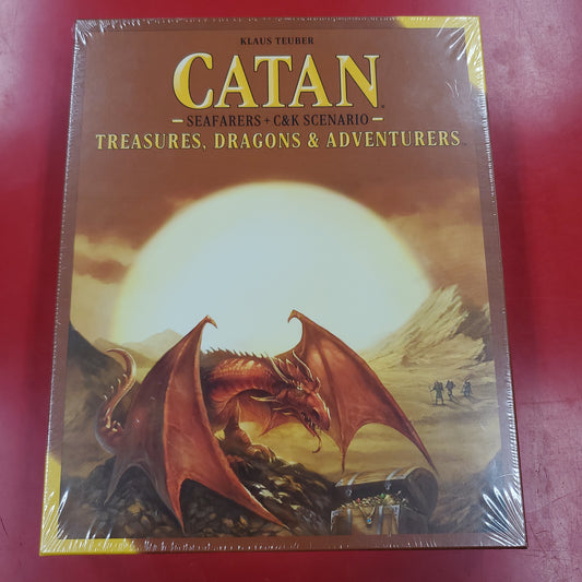 CATAN - Seafarers + C&K Svenario - Treasires, Dragons & Adventurers
