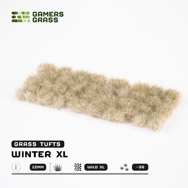 Gamers Grass Tufts: Winter XL - 12mm - Wild XL