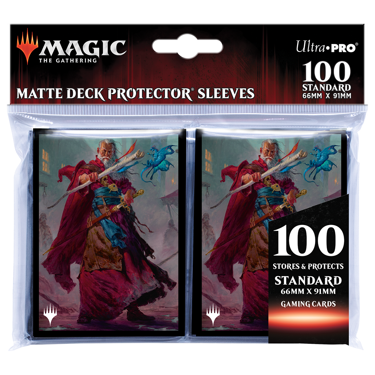 Magic: the Gathering - Commander Legends: Battle for Baldur's Gate Deck Protector Sleeves - Elminster (100ct)