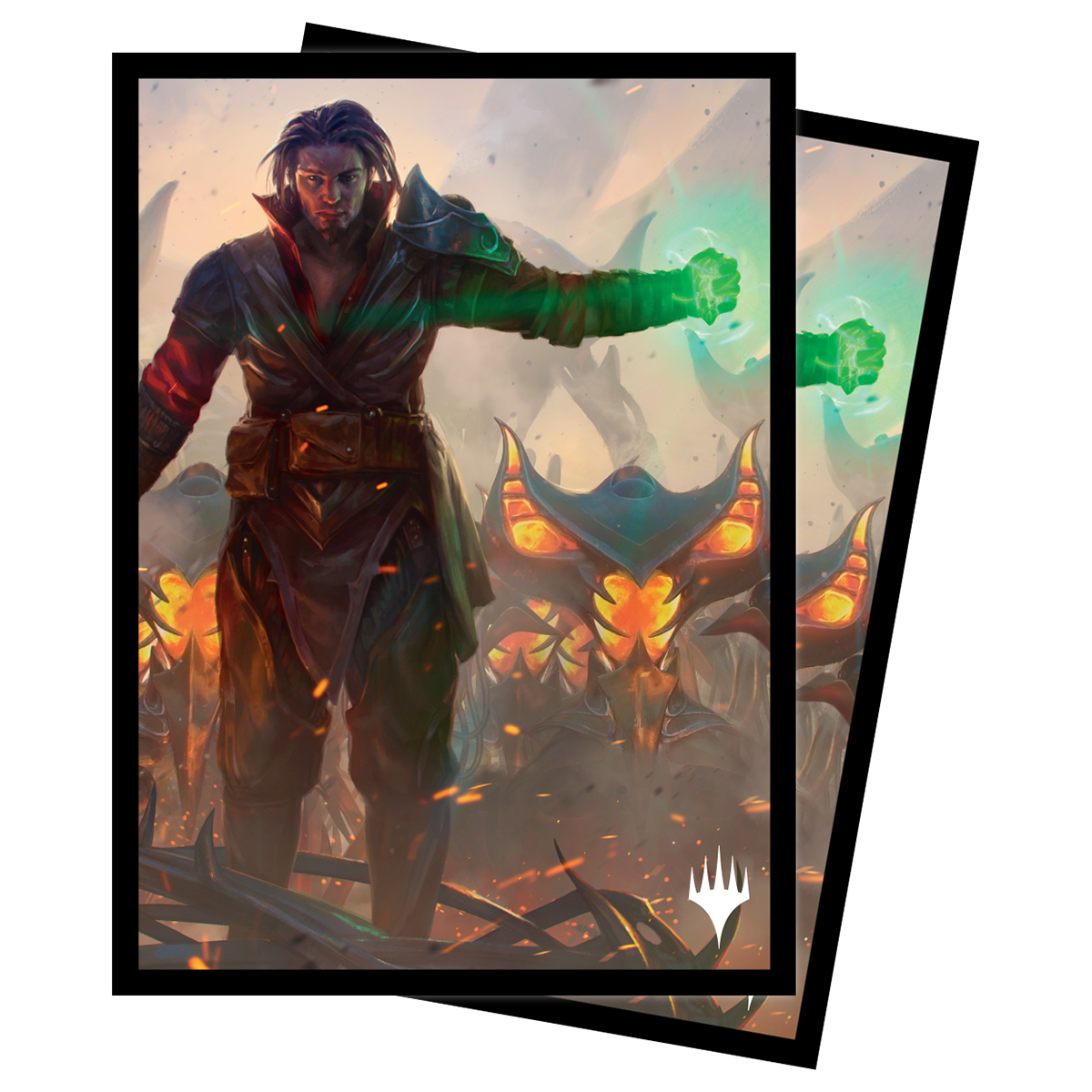Magic: the Gathering - The Brothers' War Mishra, Eminent One Deck Protector Sleeves - Minsc & Boo, Timeless Heroes (100ct)