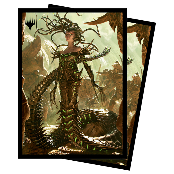 Magic: the Gathering: Phyrexia All Will Be One Ixhel - Vraska, Betrayal’s Sting Deck Protector Sleeves (100ct)