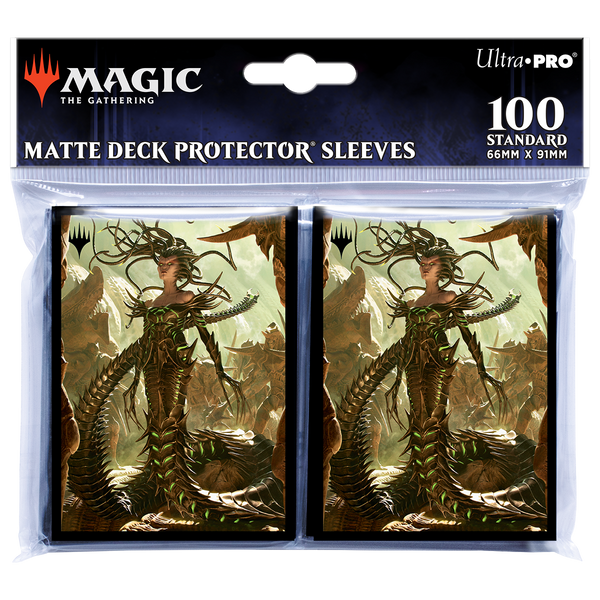 Magic: the Gathering: Phyrexia All Will Be One Ixhel - Vraska, Betrayal’s Sting Deck Protector Sleeves (100ct)