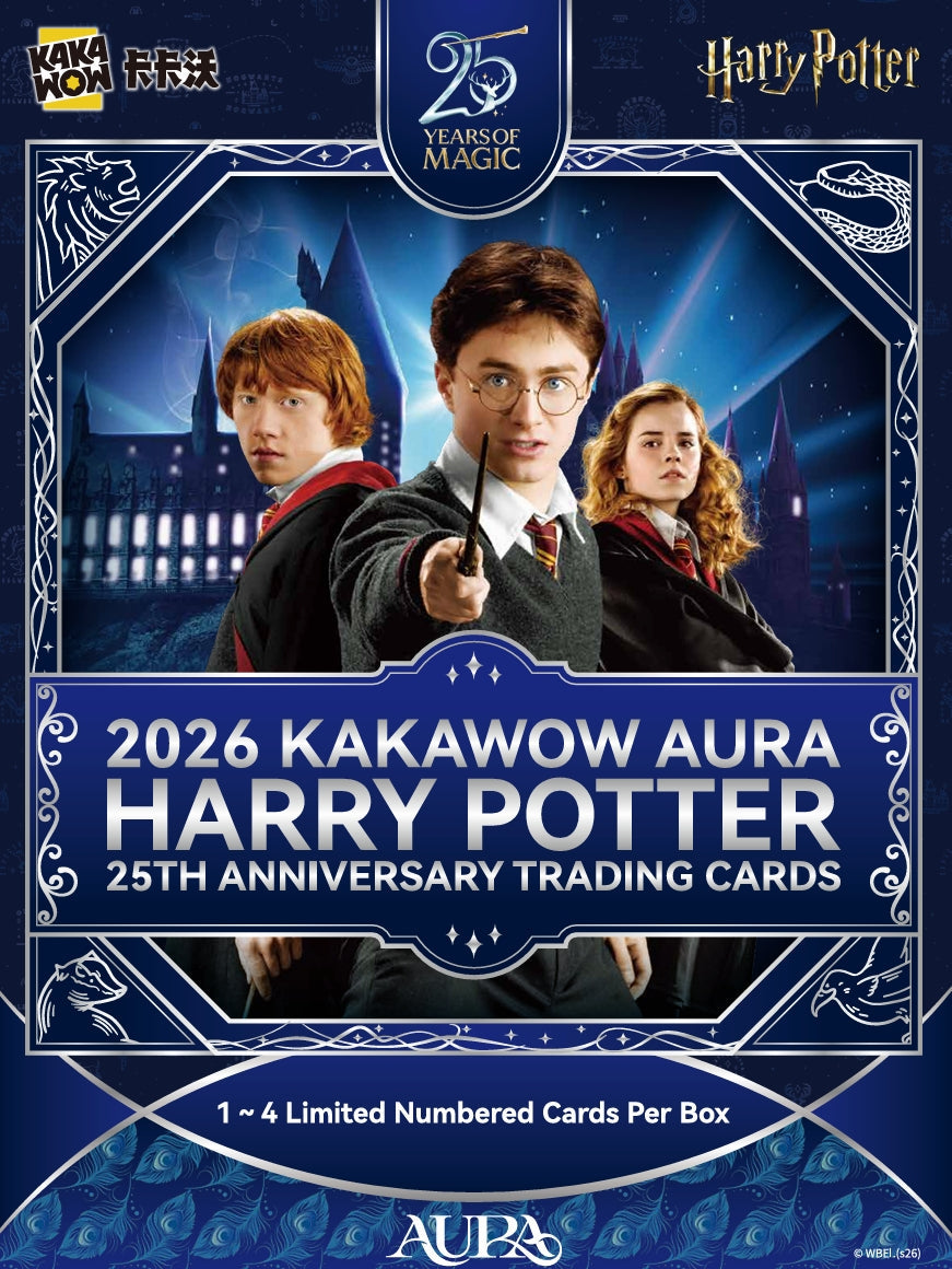 AURA: Harry Potter 25th Anniversary Trading Cards - Booster Bundle