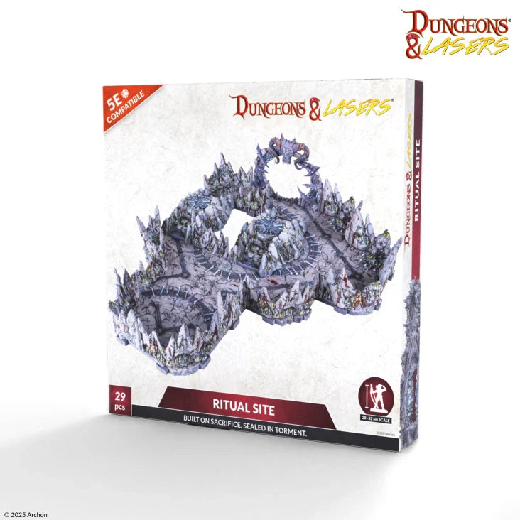 Dungeons & Lasers: Caves Series - Ritual Sites Terrain