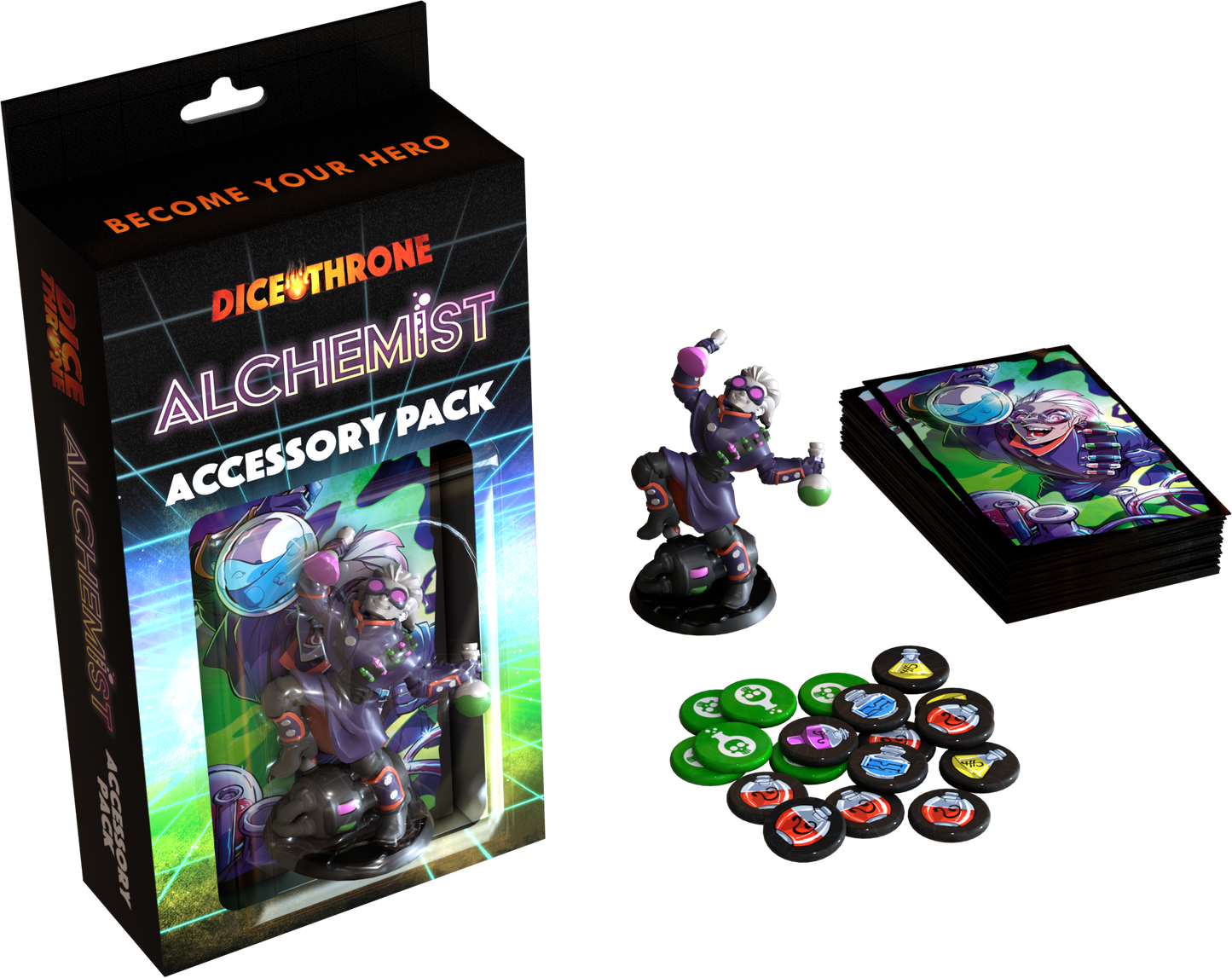 Dice Throne: Accessory Pack - Alchemist