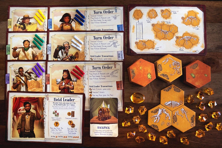 Jurassic Parts Board Game
