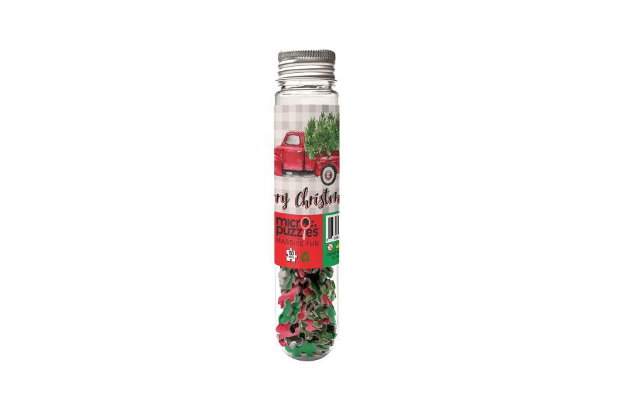 Holiday Country Christmas Jigsaw Puzzle Stocking Stuffer
