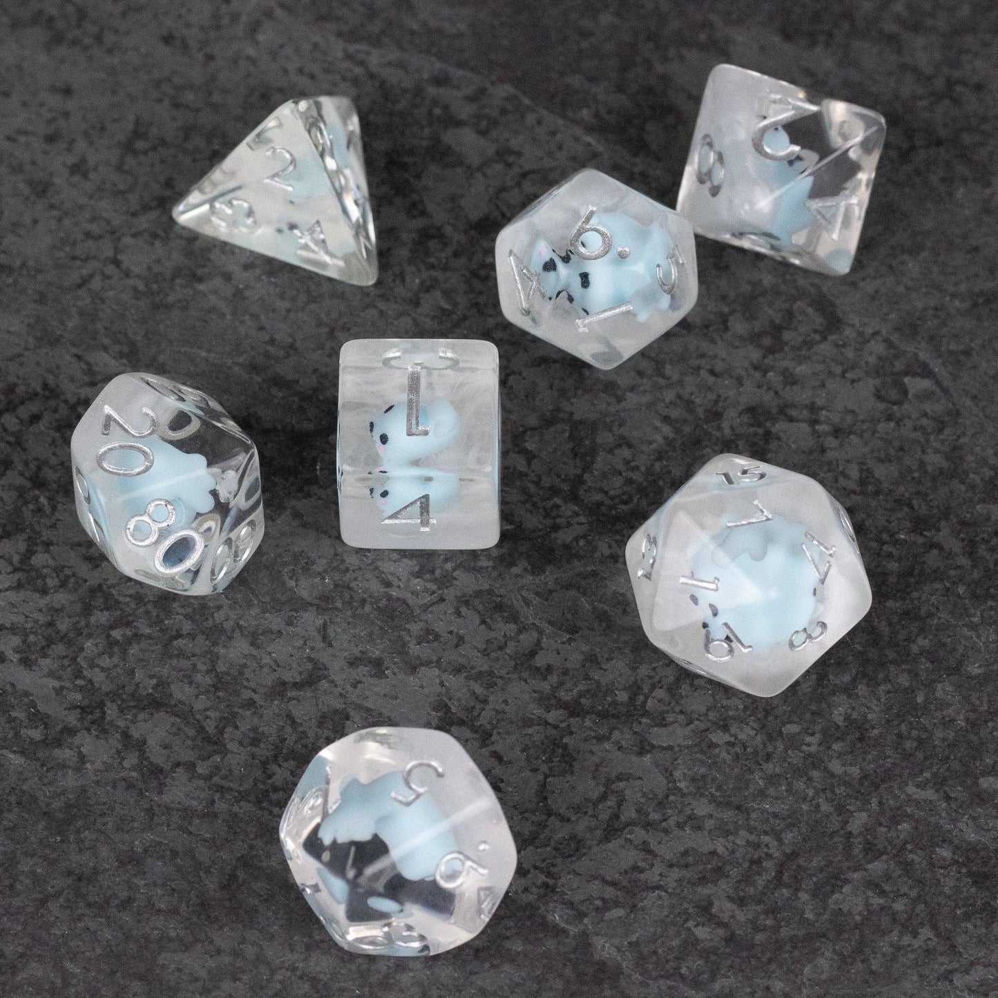 Riftgate -  Blue Seal Dice Set: Dice Only