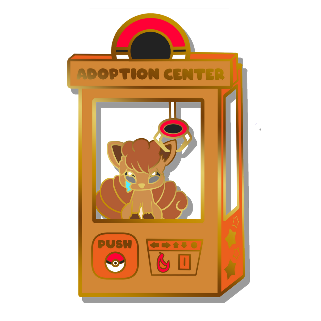 Pokemon: Vulpix Enamel Pin