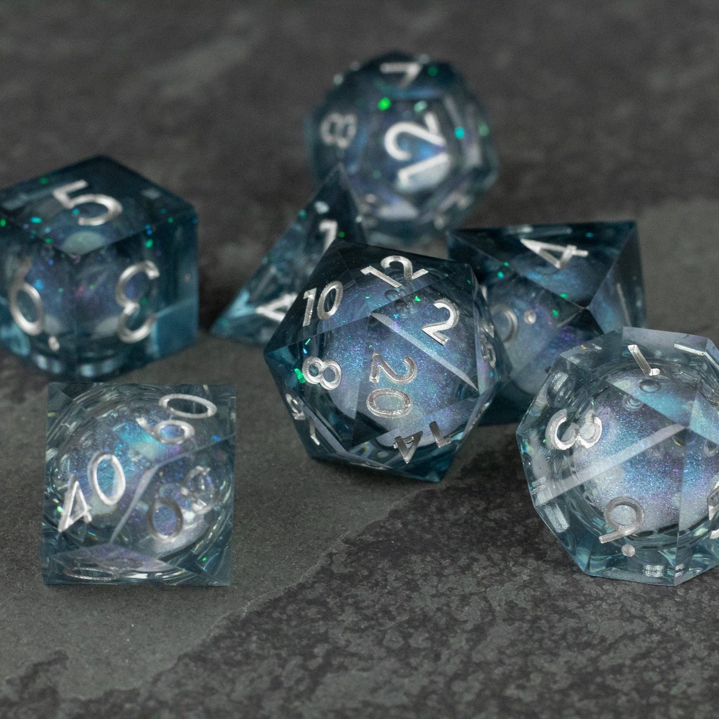 Riftgate -  Astral Sea Liquid Core Dice Set