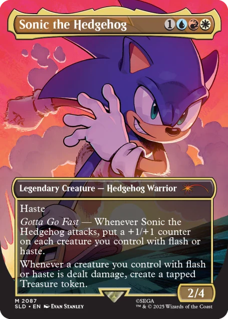 Magic: the Gathering Secret Lair x Sonic the Hedgehog, Friends and Foes (Non-foil)