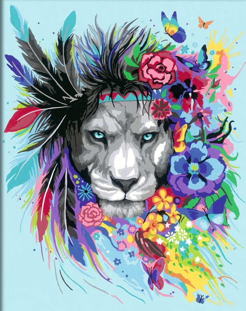 CreArt: Boho Lion